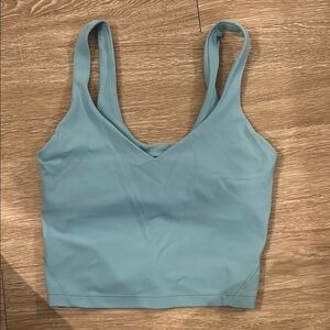 Teal LULULEMON ALIGN TANK🩵